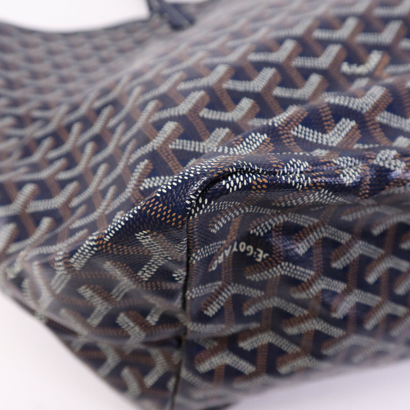 GOYARD 塗層帆布Saint Louis GM銀扣手挽袋-11