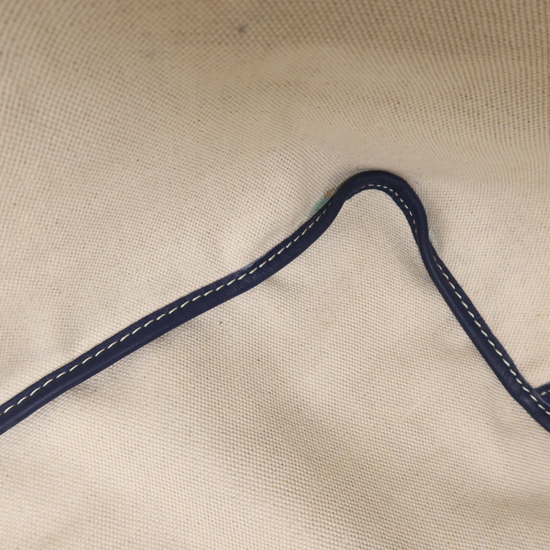 GOYARD 塗層帆布Saint Louis GM銀扣手挽袋-14