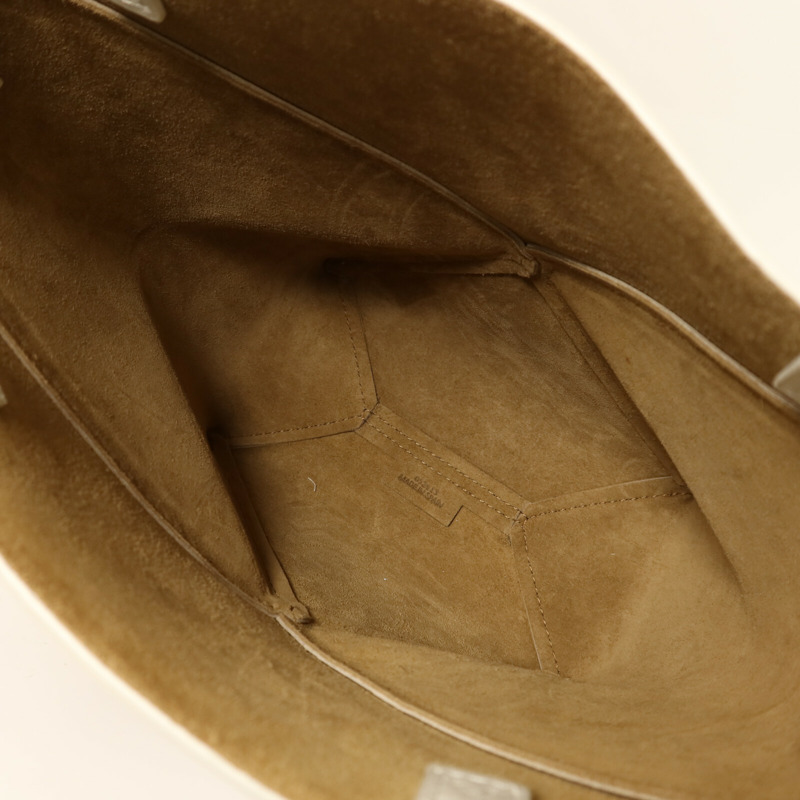 LOEWE 牛皮皮革Puzzle Fold Mini金扣手挽肩背兩用袋-4