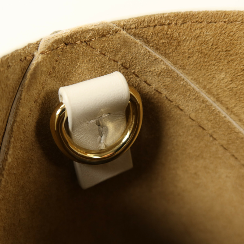 LOEWE 牛皮皮革Puzzle Fold Mini金扣手挽肩背兩用袋-9