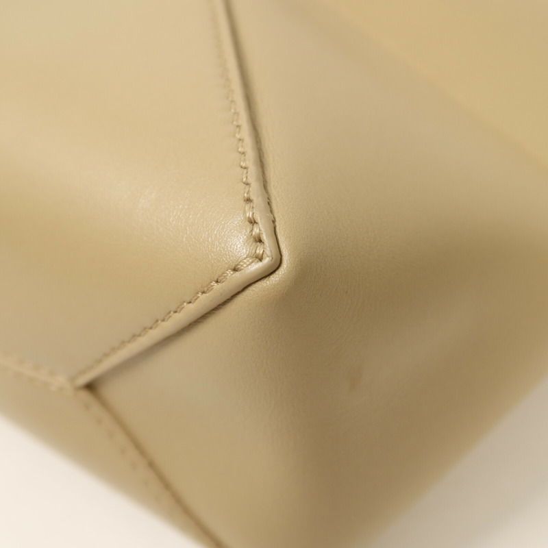 LOEWE 牛皮皮革Puzzle Fold Mini金扣手挽肩背兩用袋-11