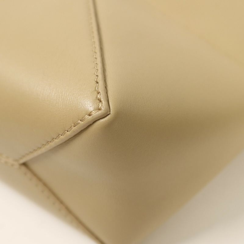 LOEWE 牛皮皮革Puzzle Fold Mini金扣手挽肩背兩用袋-13