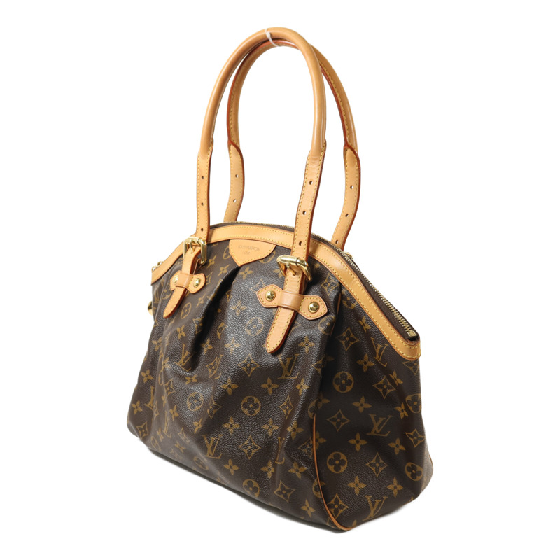 LOUIS VUITTON Monogram Tivoli GM金扣手挽袋-2