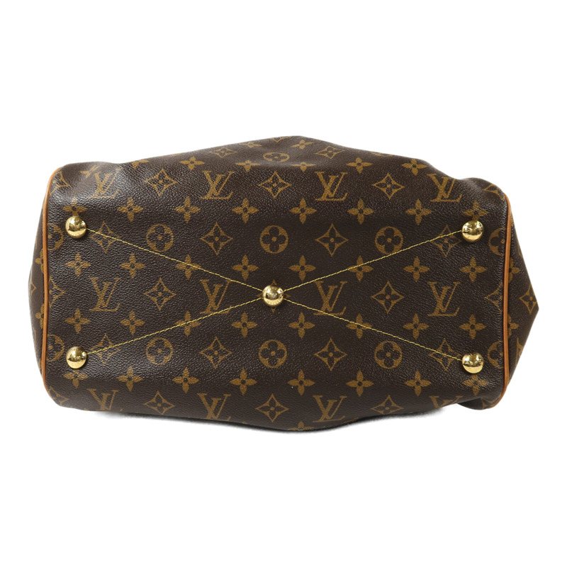 LOUIS VUITTON Monogram Tivoli GM金扣手挽袋-3