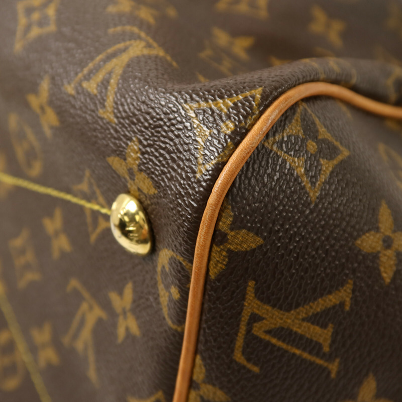LOUIS VUITTON Monogram Tivoli GM金扣手挽袋-15