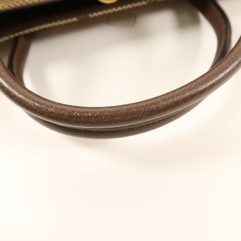 GUCCI 帆布Jumbo GG金扣手挽肩背兩用袋-16