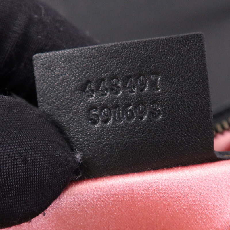 GUCCI 天鵝絨GG Marmont金扣鏈帶肩背袋-7