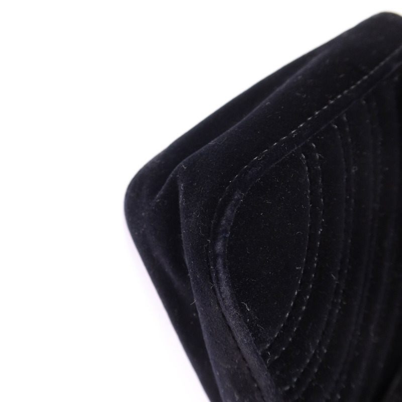 GUCCI 天鵝絨GG Marmont金扣鏈帶肩背袋-10