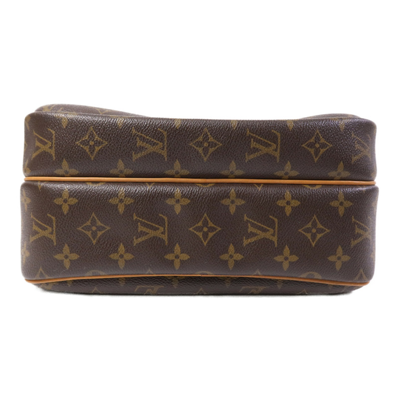 LOUIS VUITTON Monogram Reporter PM金扣肩背袋-3