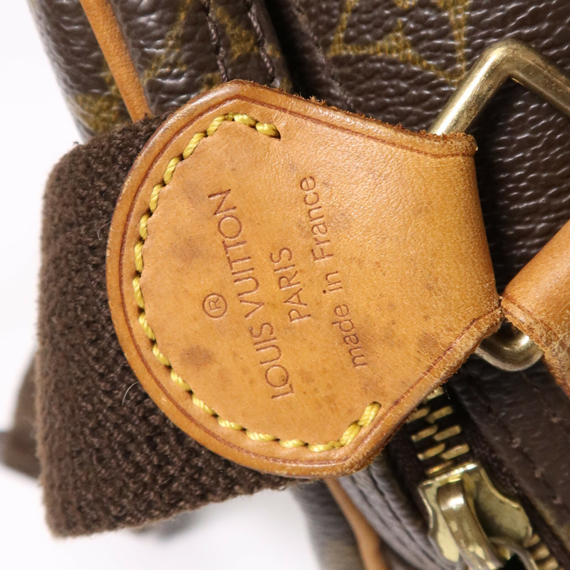 LOUIS VUITTON Monogram Reporter PM金扣肩背袋-5