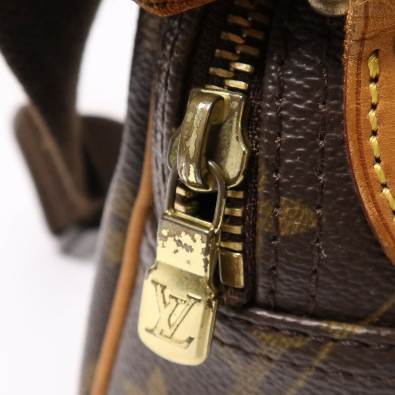 LOUIS VUITTON Monogram Reporter PM金扣肩背袋-13