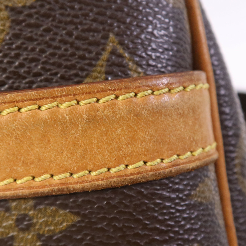 LOUIS VUITTON Monogram Reporter PM金扣肩背袋-14