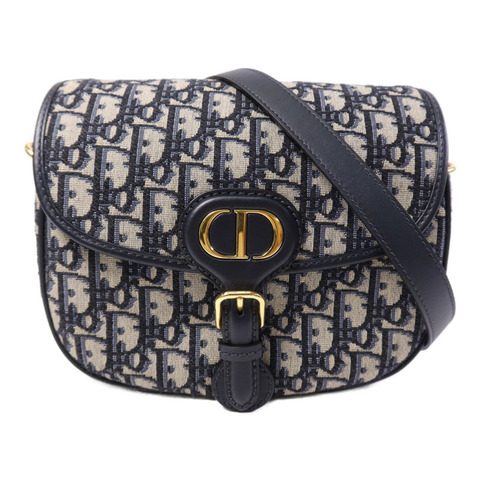 Dior 帆布Dior Bobby Medium金扣肩背袋