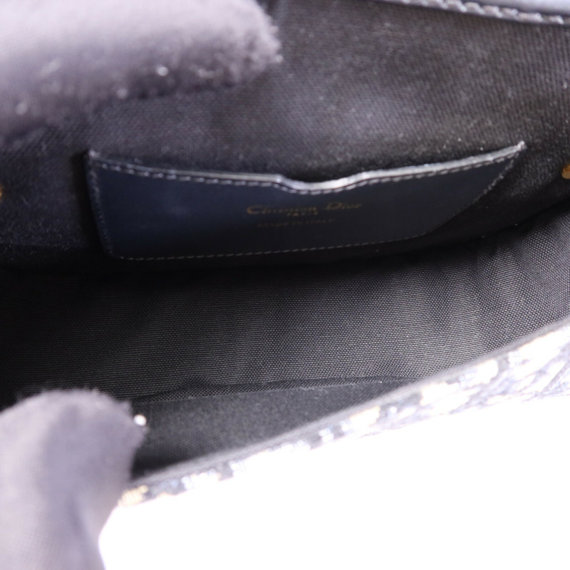 Dior 帆布Dior Bobby Medium金扣肩背袋-4