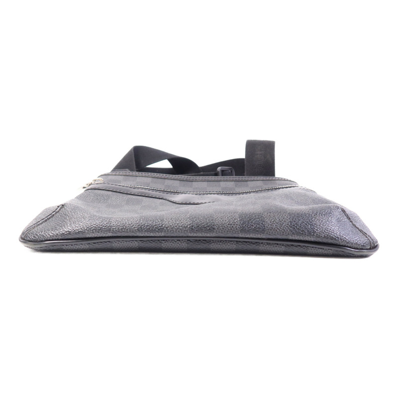 LOUIS VUITTON Damier Graphite Thomas銀扣肩背袋-3