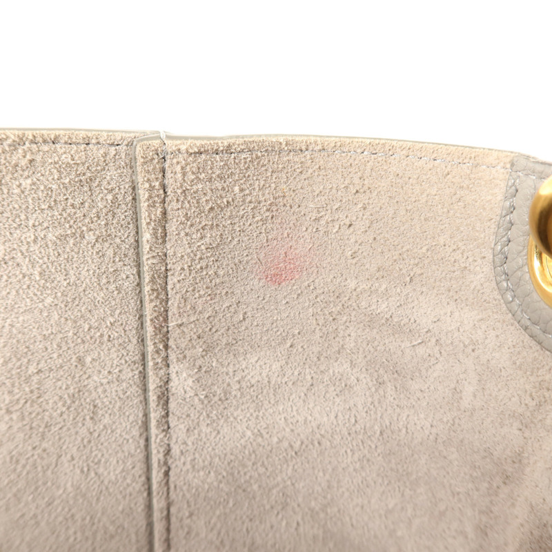 CELINE 牛皮皮革Sangle Bucket金扣肩背袋-17