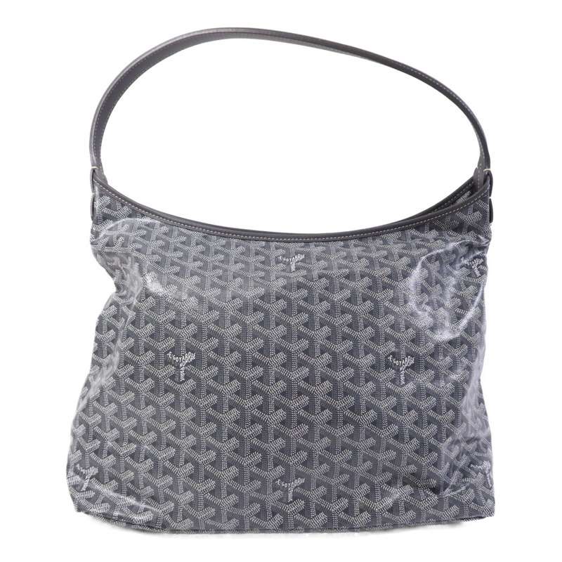 GOYARD 塗層帆布Hobo銀扣手挽袋-1