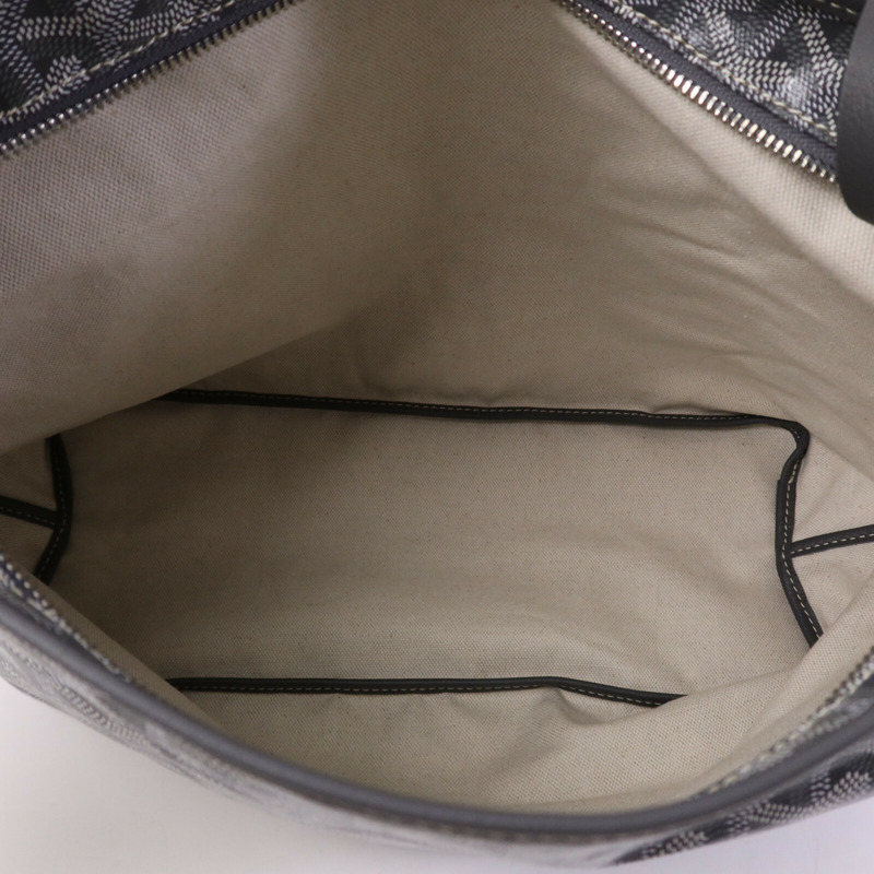 GOYARD 塗層帆布Hobo銀扣手挽袋-4