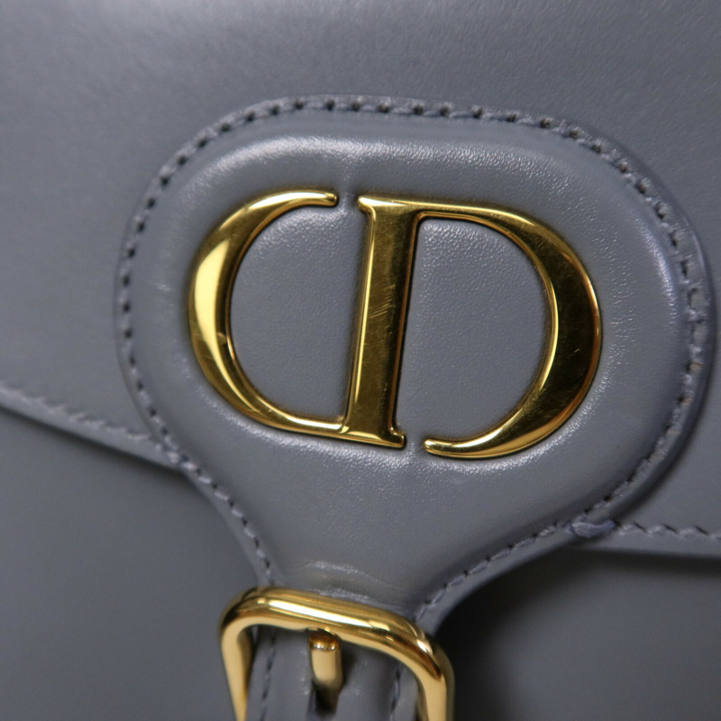 Dior 牛皮皮革Bobby Medium金扣肩背袋-5