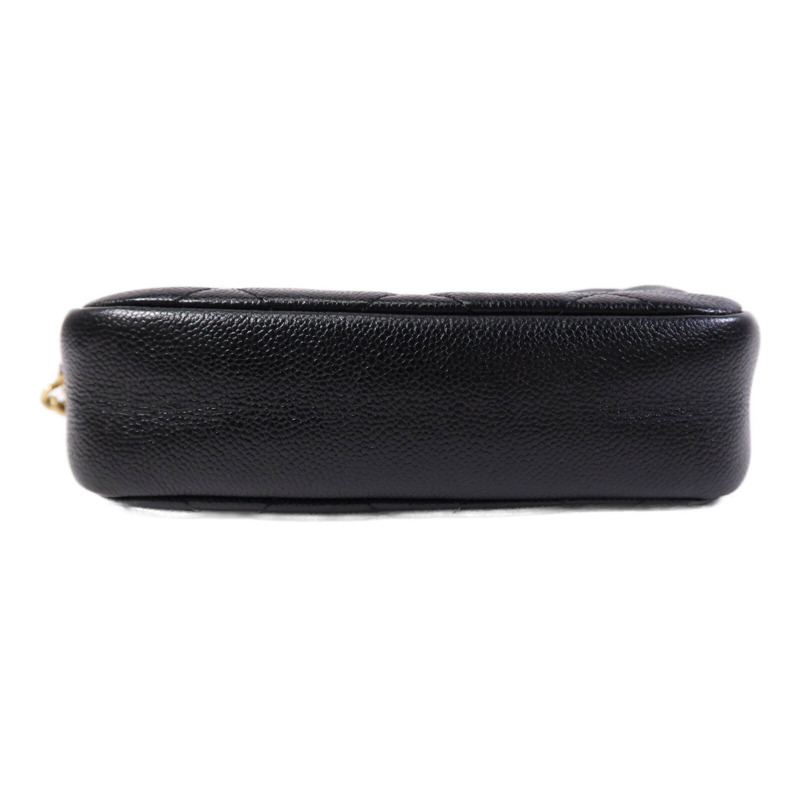 CHANEL 牛皮皮革Camera  Bag金扣鏈帶肩背袋-3