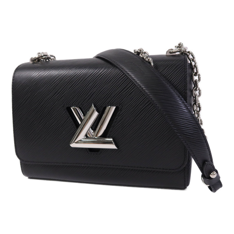 LOUIS VUITTON Epi Twist銀扣鏈帶肩背袋-2
