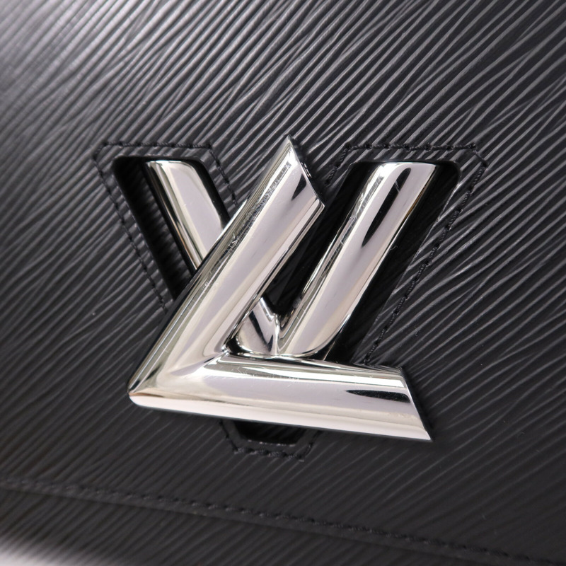 LOUIS VUITTON Epi Twist銀扣鏈帶肩背袋-6