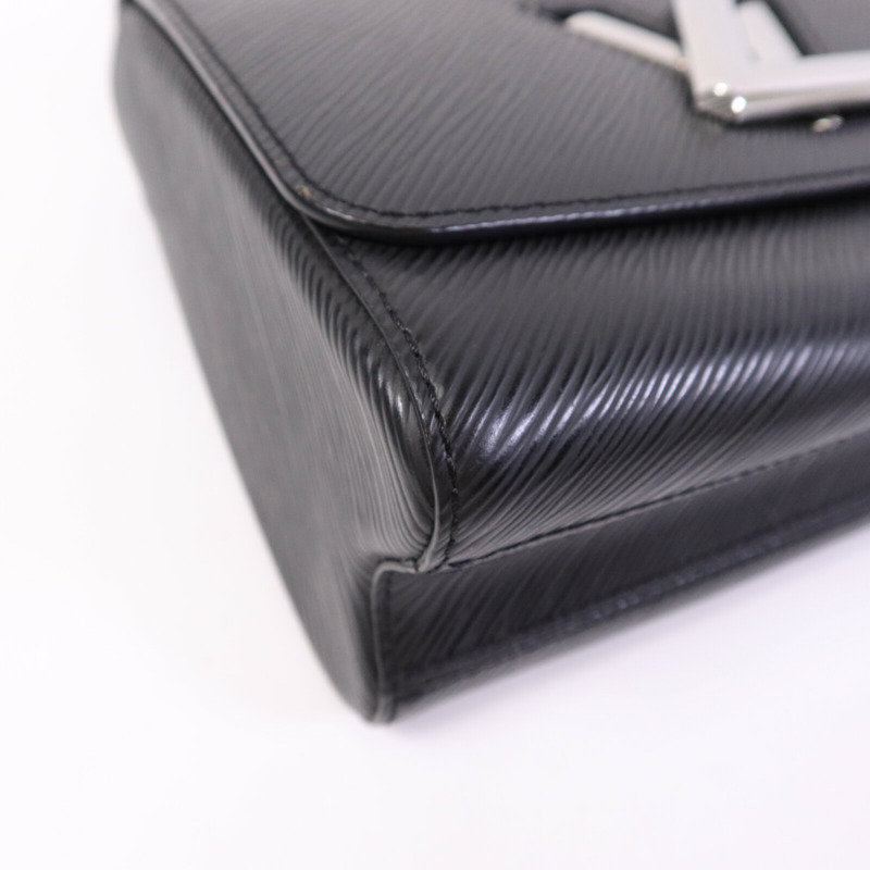 LOUIS VUITTON Epi Twist銀扣鏈帶肩背袋-11