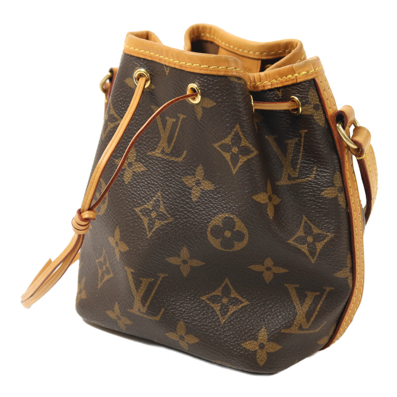 LOUIS VUITTON Monogram Nano Noe金扣肩背袋-2