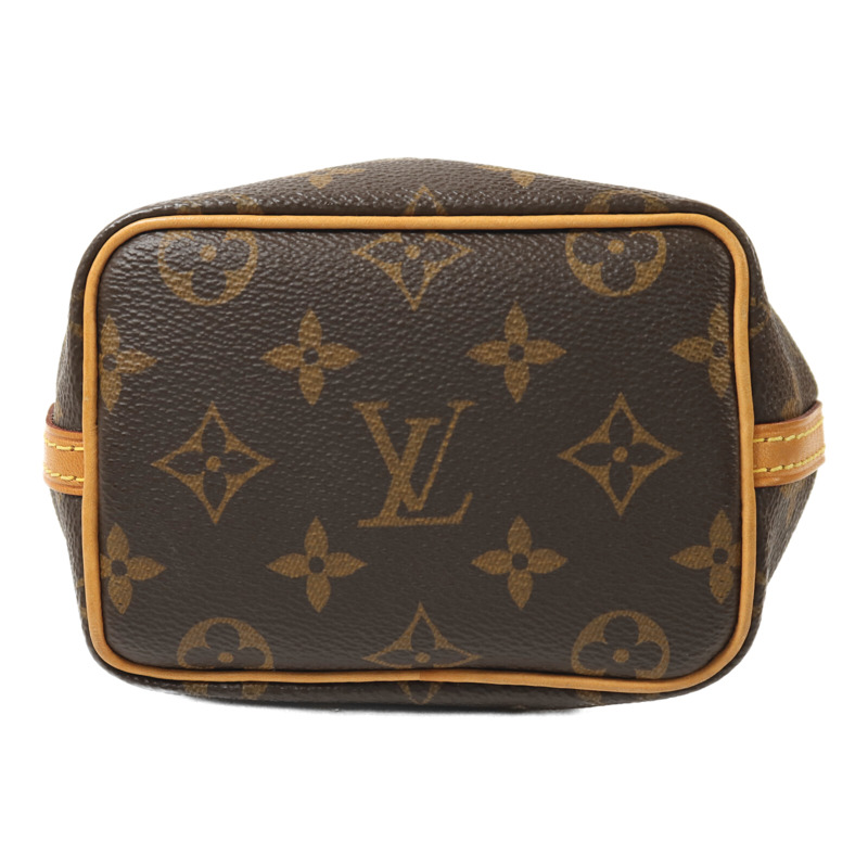 LOUIS VUITTON Monogram Nano Noe金扣肩背袋-3