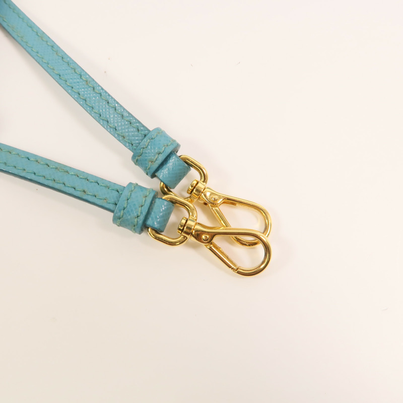 PRADA 牛皮皮革Micro Galleria金扣手挽肩背兩用袋-8