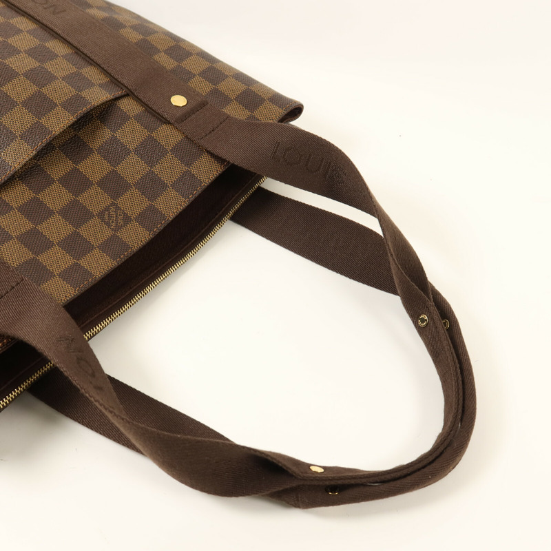LOUIS VUITTON Damier Beaubourg金扣手挽袋-4