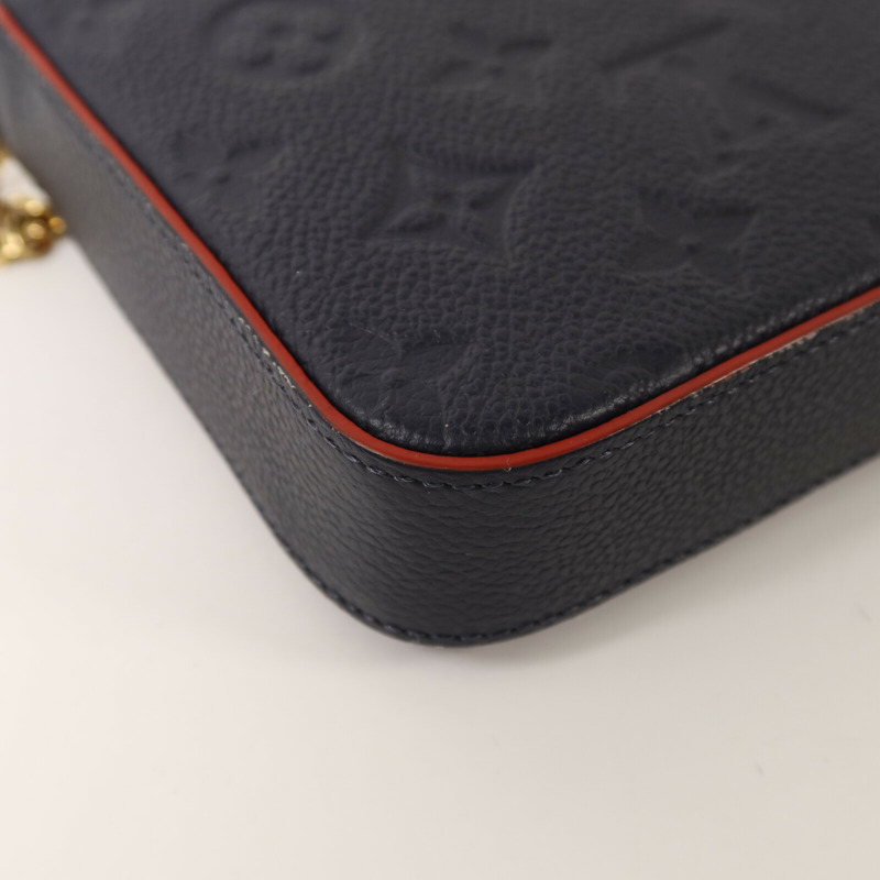 LOUIS VUITTON Monogram Empreinte Pochette Felicie金扣鏈帶肩背袋-12
