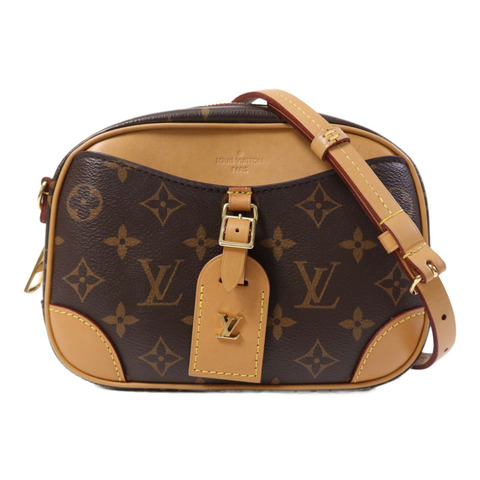 LOUIS VUITTON Monogram Deauville Mini金扣肩背袋