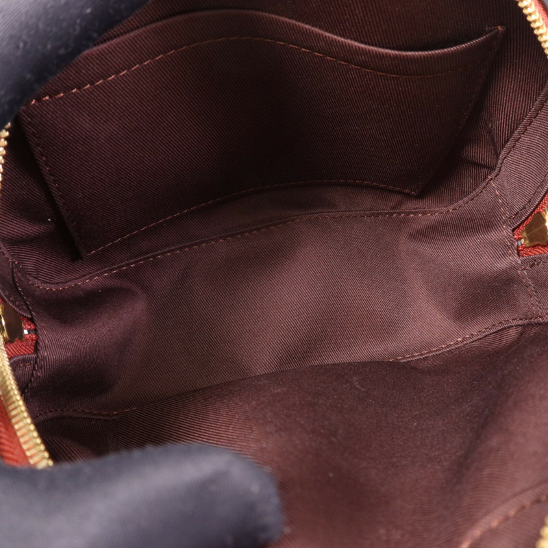 LOUIS VUITTON Monogram Deauville Mini金扣肩背袋-4
