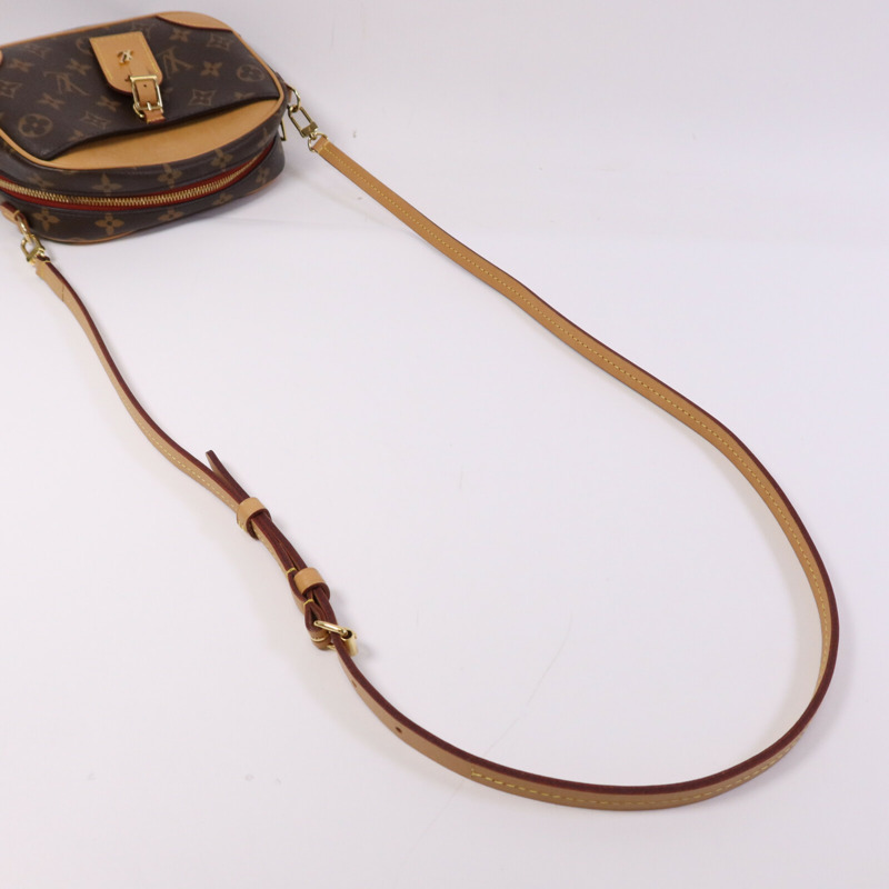 LOUIS VUITTON Monogram Deauville Mini金扣肩背袋-8