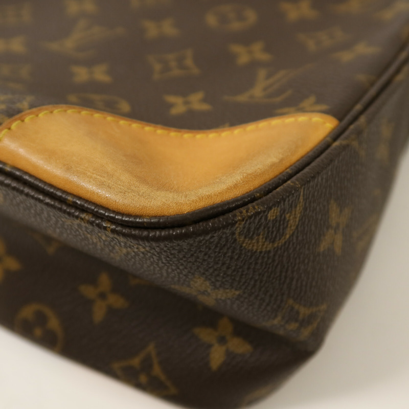 LOUIS VUITTON Monogram Boulogne金扣肩背袋-10