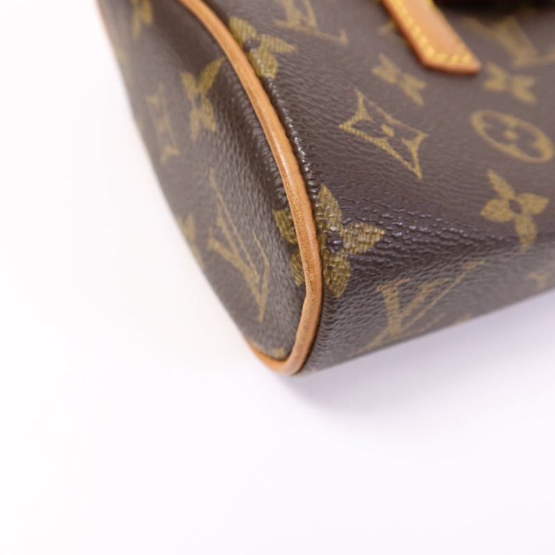 LOUIS VUITTON Monogram Sonatine金扣手挽袋-9