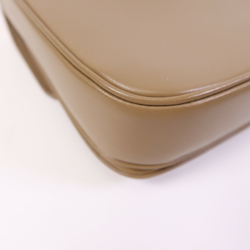 CELINE 牛皮皮革Small C金扣鏈帶肩背袋-12