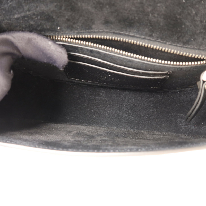 Valentino 牛皮皮革Rockstud Messenger Bag銀扣肩背袋-4