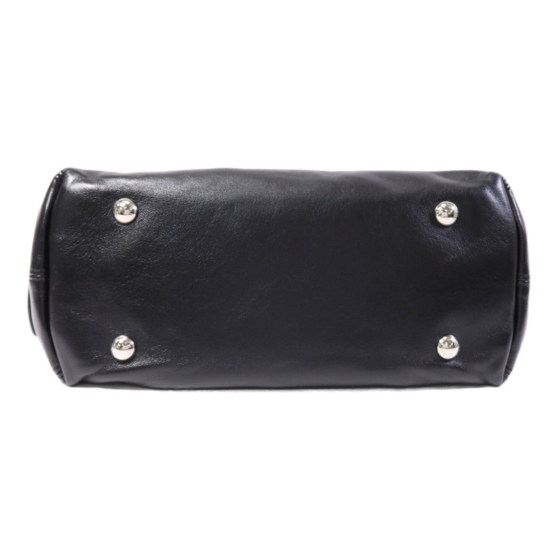 LOUIS VUITTON 羊皮皮革Carry All Vibe PM銀扣肩背袋-3