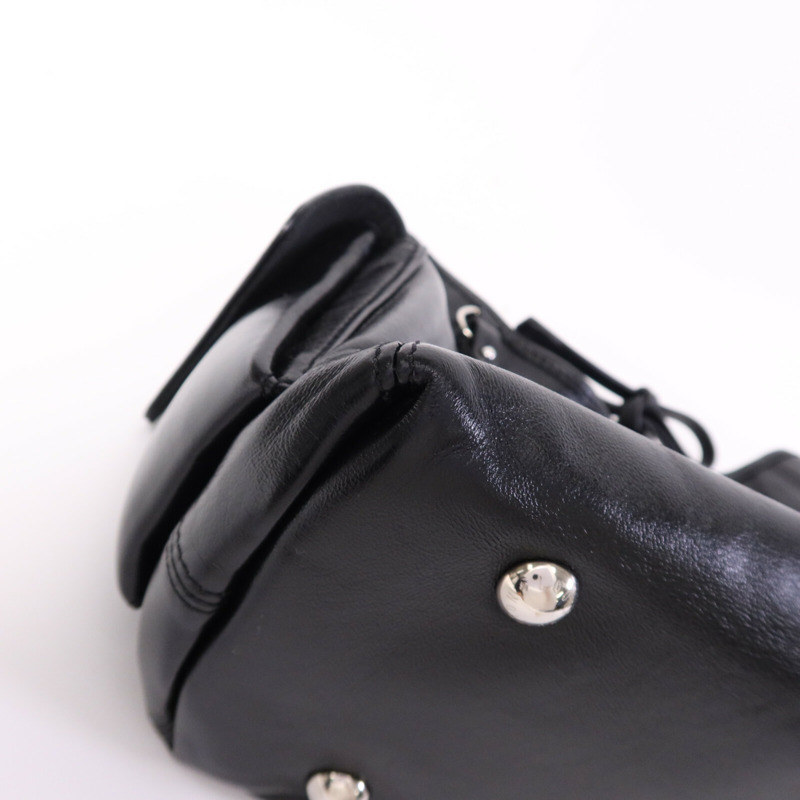 LOUIS VUITTON 羊皮皮革Carry All Vibe PM銀扣肩背袋-11