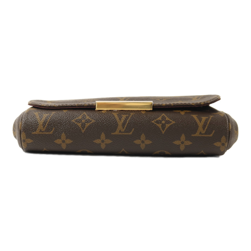 LOUIS VUITTON Monogram Favourite PM金扣鏈帶手挽肩背兩用袋-3