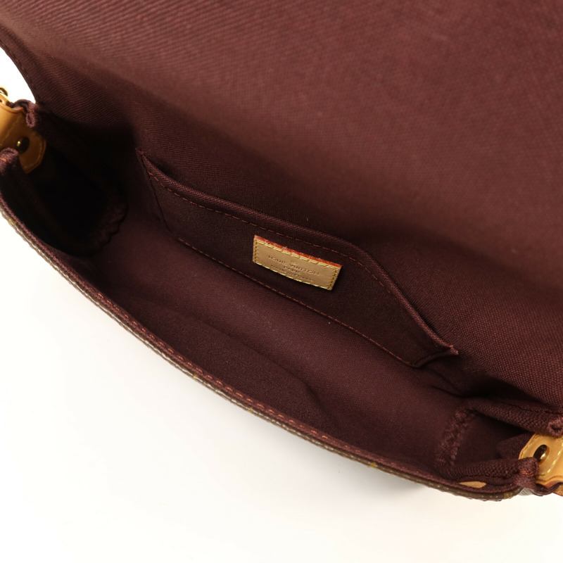 LOUIS VUITTON Monogram Favourite PM金扣鏈帶手挽肩背兩用袋-4