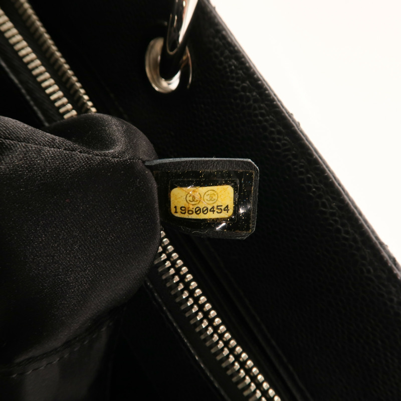 CHANEL 牛皮皮革GST Grand Shopping Tote Bag金扣鏈帶肩背袋-6