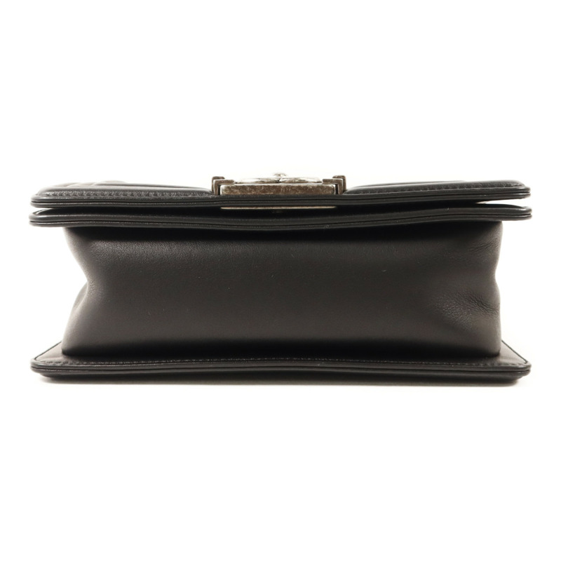 CHANEL 牛皮皮革Boy 20鏈帶肩背袋-3