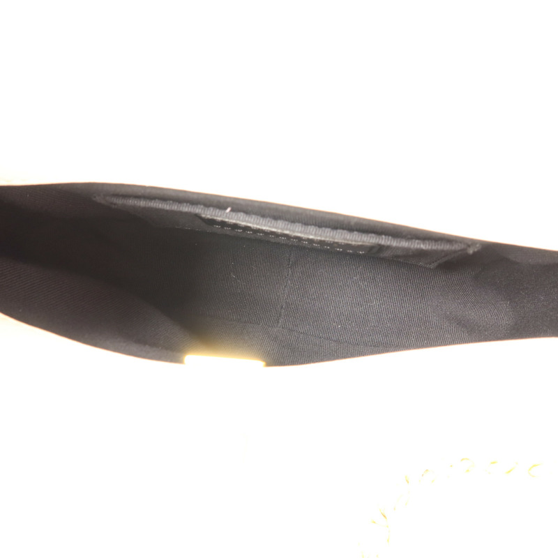 CHANEL 羊皮皮革Chain Shoulder金扣鏈帶肩背袋-4