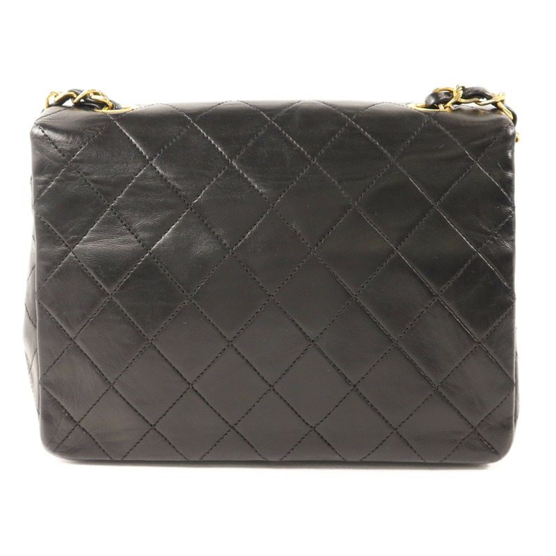 CHANEL 牛皮皮革Vintage Classic Flap Bag金扣鏈帶肩背袋-1