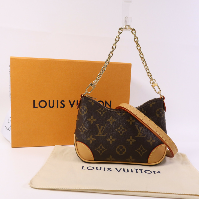 LOUIS VUITTON Monogram Nano Boulogne金扣手挽肩背兩用袋-8