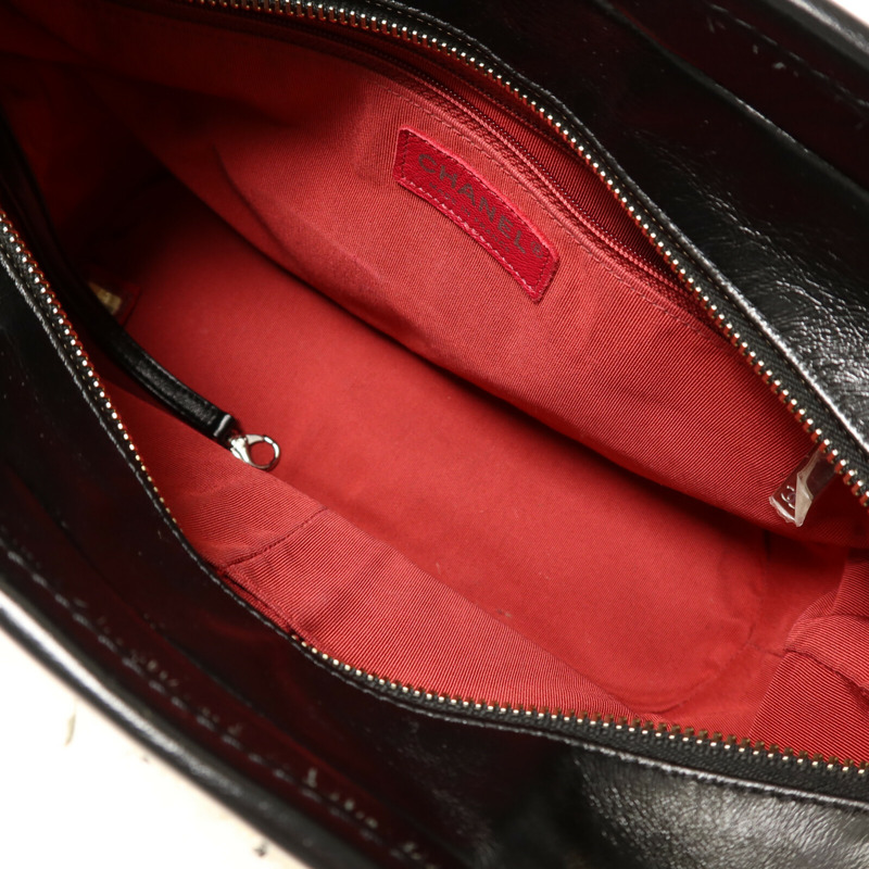 CHANEL Tweed Gabrielle Medium鏈帶肩背袋-4