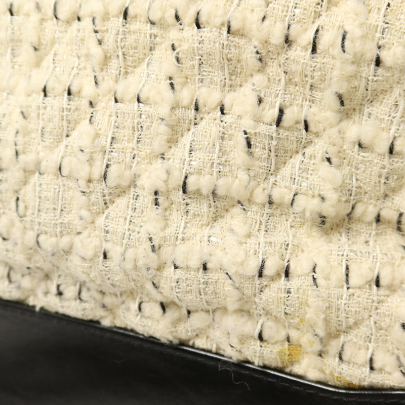 CHANEL Tweed Gabrielle Medium鏈帶肩背袋-15